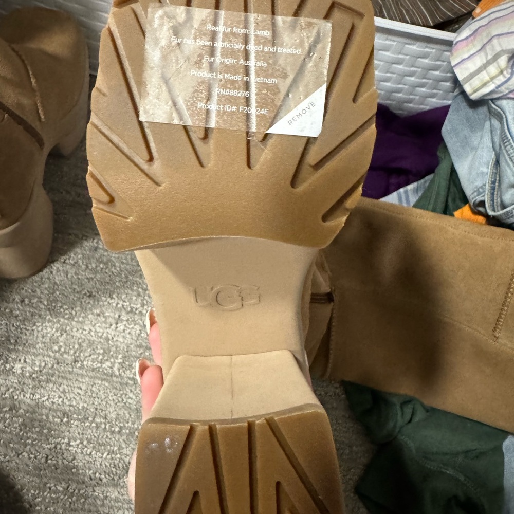 UGG Tan Over the Knee Boots - Picture 6 of 6